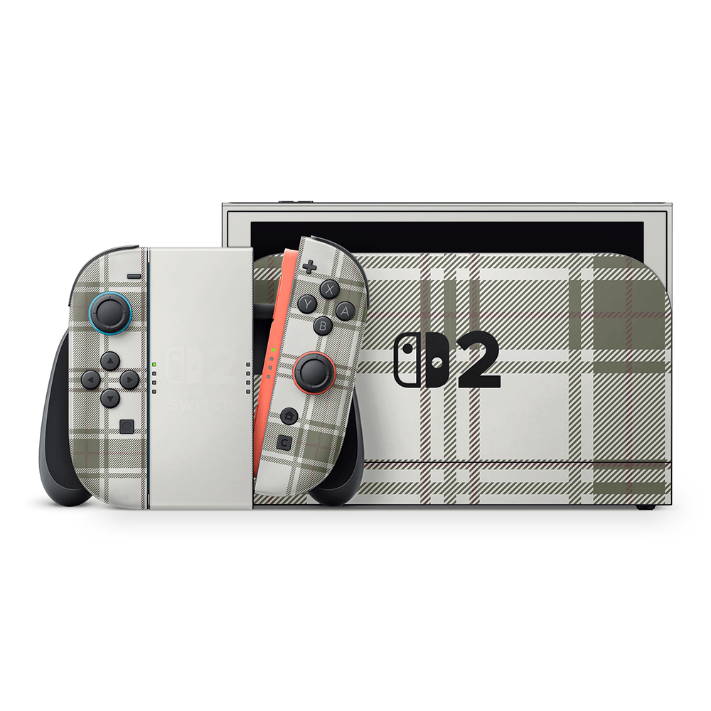 Forest Linens Nintendo Switch 2 Decal Skin