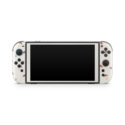 Autumn Mushies Nintendo Switch 2 Decal Skin