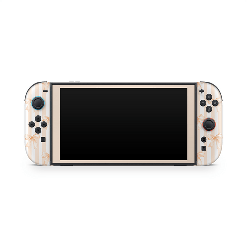 Apricot Bows Nintendo Switch 2 Decal Skin