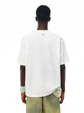 NOAH MARS niche trendy brand with a small cross on the back, American casual, simple, antibacterial, cotton short sleeved T-shirt for men