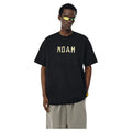 NOAH MARS niche trend brand origami splicing print American casual men's heavyweight cotton trendy short sleeved T-shirt