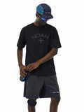 NOAH MARS niche trendy brand first generation black soul cross street casual loose cotton trendy short sleeved T-shirt for men