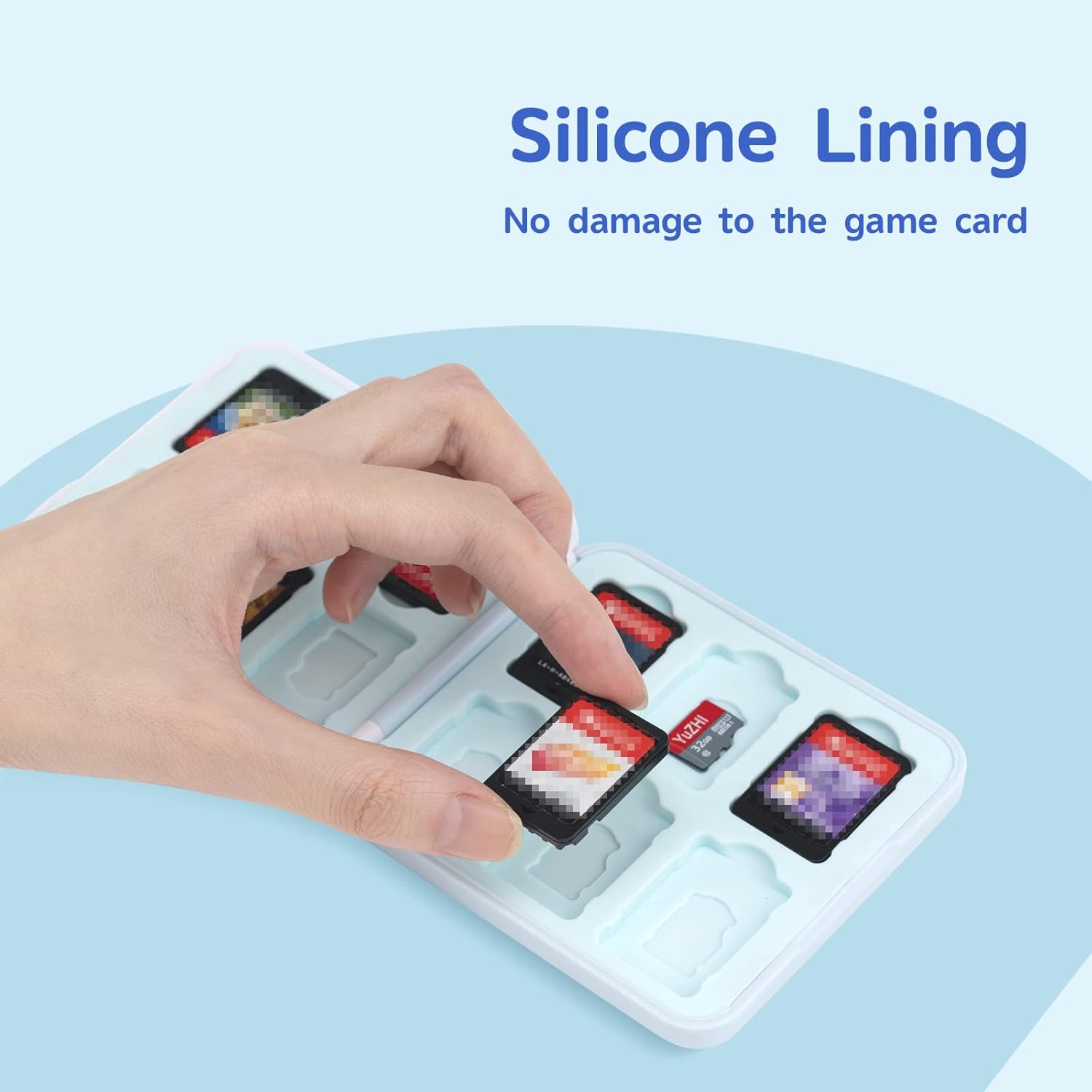 GeekShare Baby Shark Switch Game Card Case