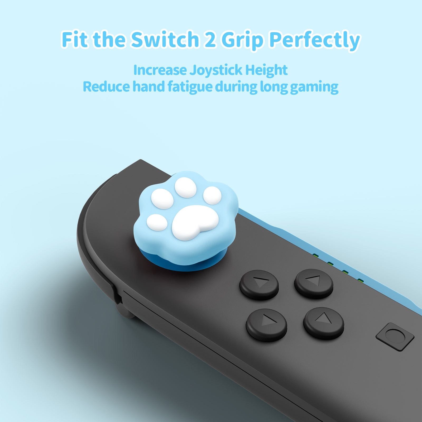 GeekShare Cat Paw Button Caps for Switch 2