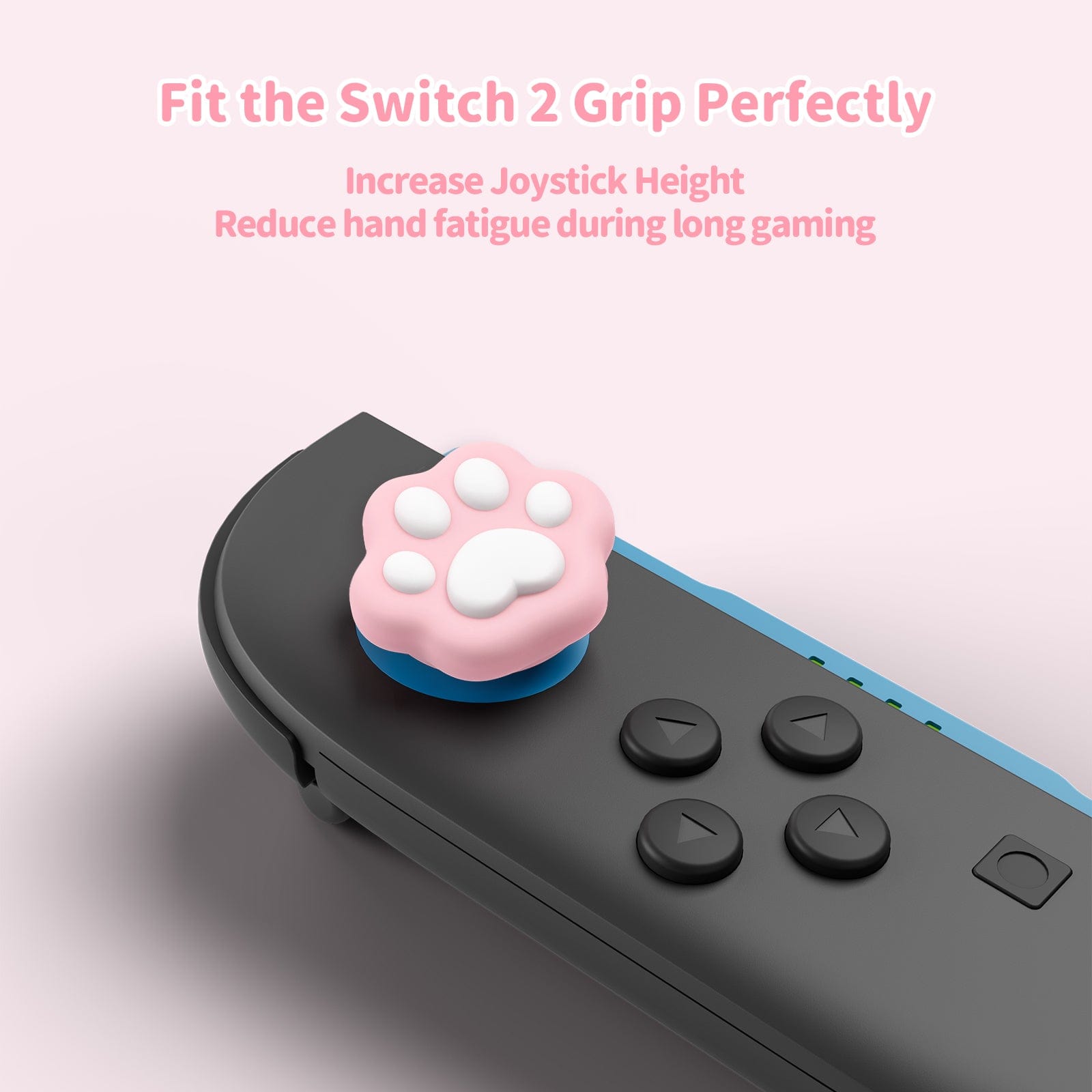 GeekShare Cat Paw Button Caps for Switch 2