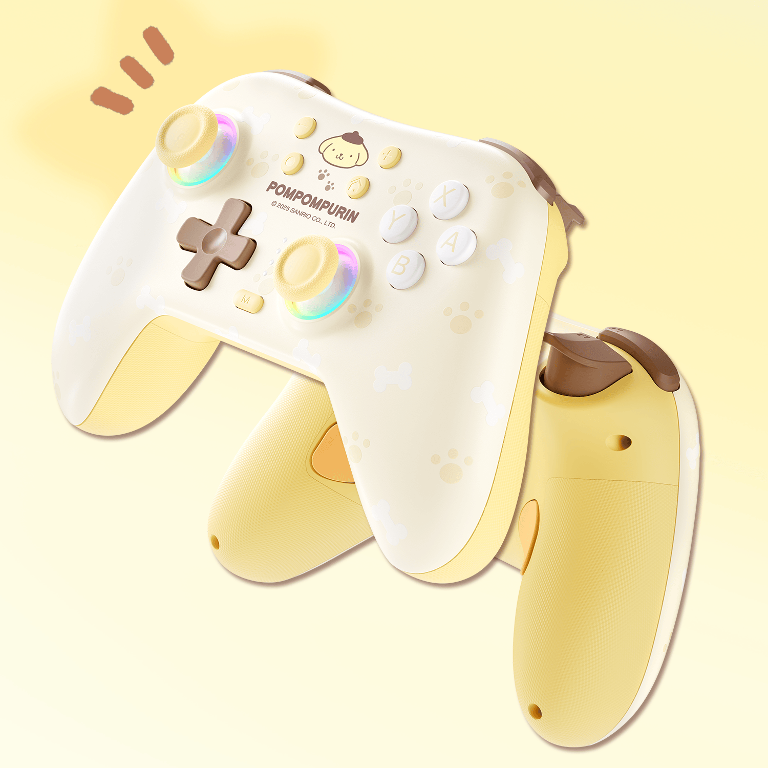 GeekShare Cinnamoroll & Pompompurin Gamepad with Receiver Set For Switch 2/Switch 2017/PC