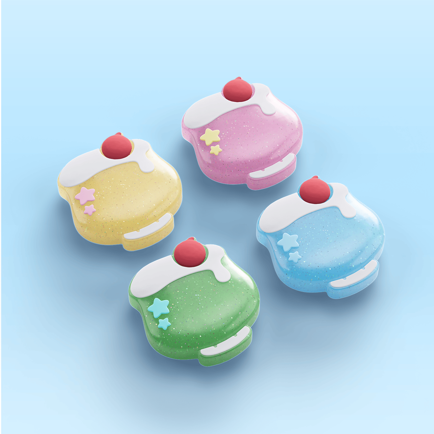 GeekShare Cream Soda Thumb Grip Caps for Switch 2