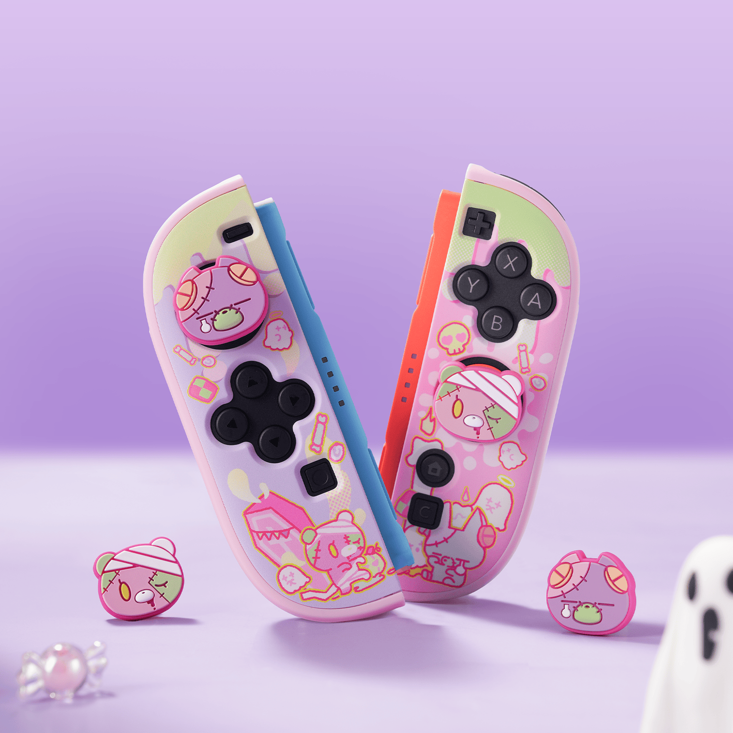 GeekShare Cutie Doll Thumb Grip Caps for Switch 2