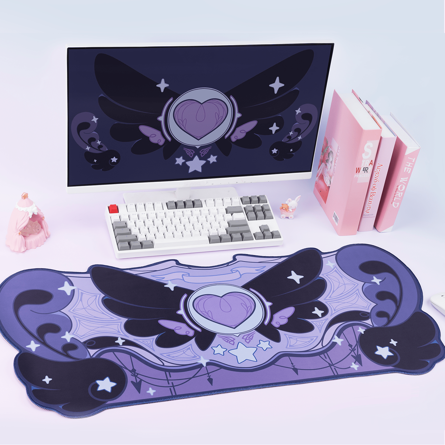 GeekShare Dark Star Wings Mouse Pad