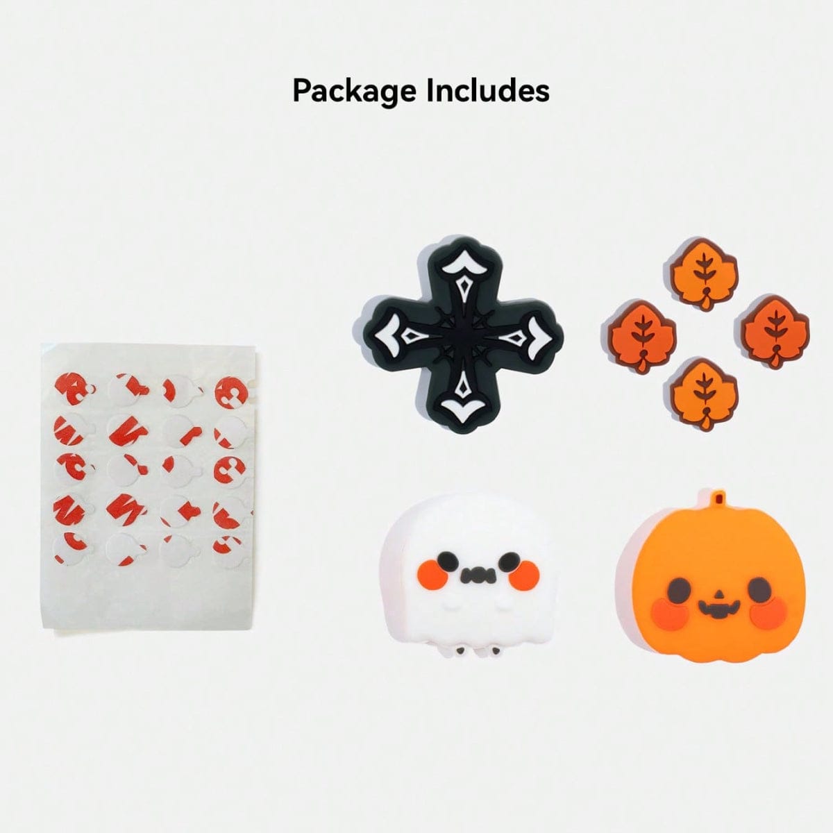 GeekShare jack-o'-lantern Thumb Grip Caps for Switch 2