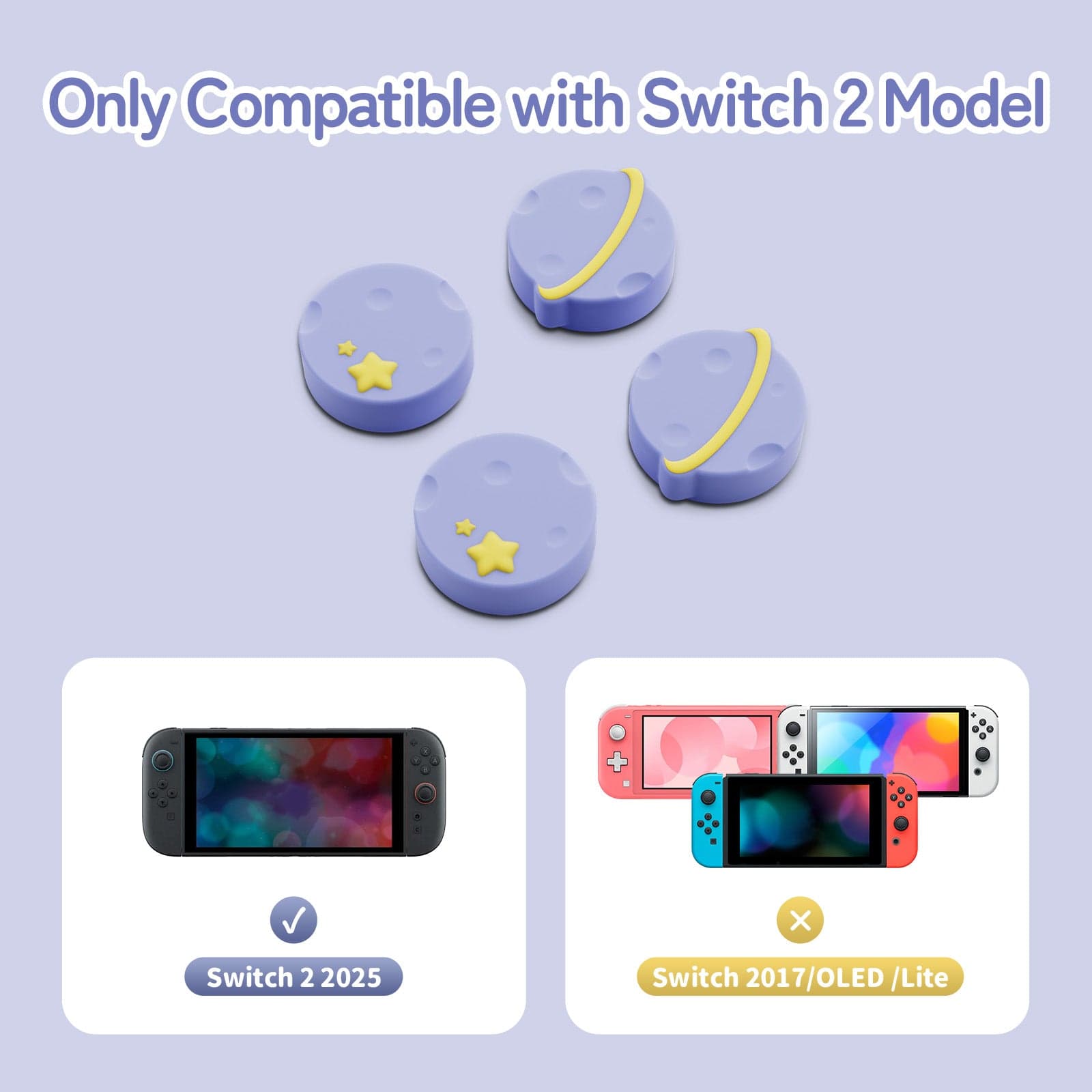 GeekShare Joy Planet Button Caps for Switch 2