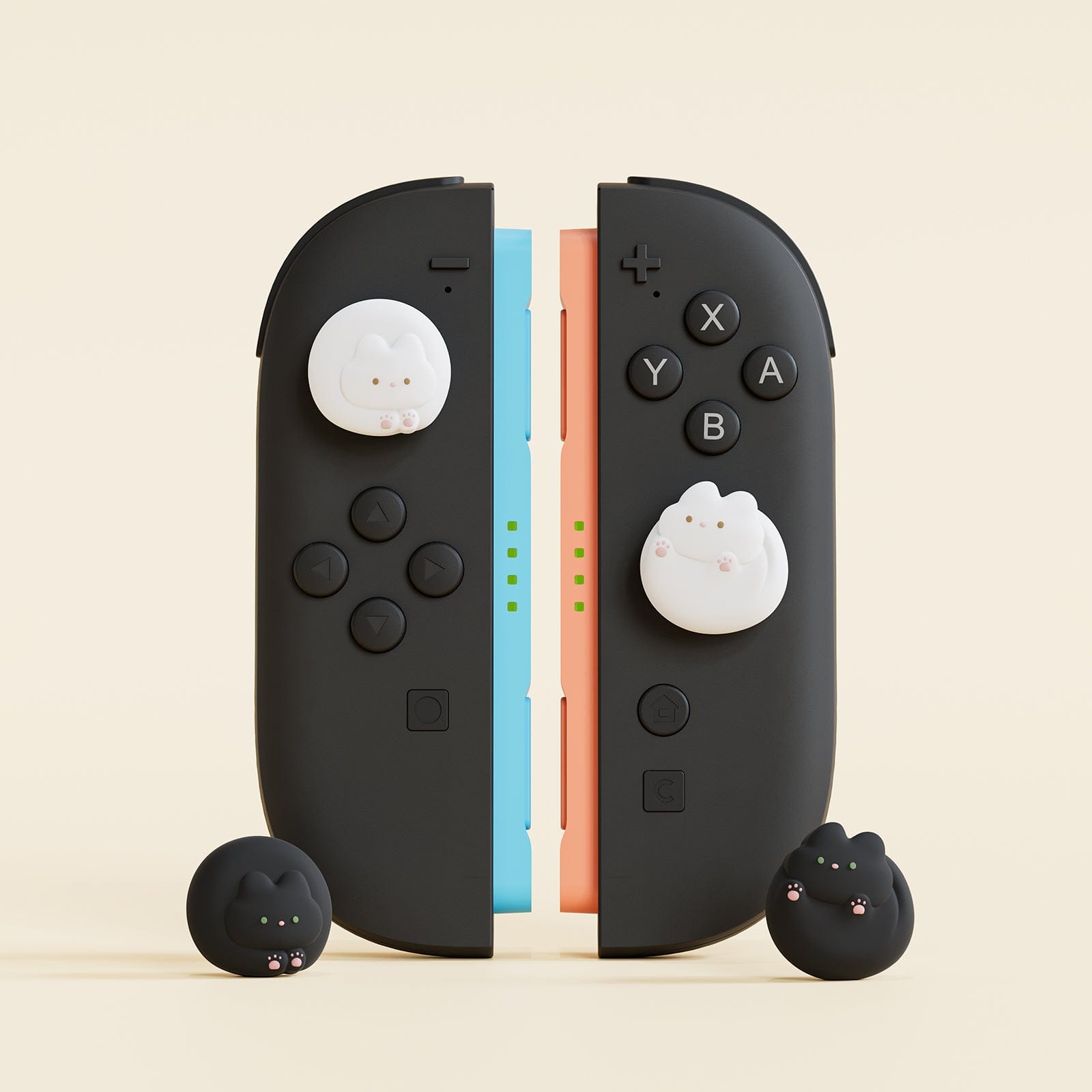 GeekShare Kitty Bun Thumb Grip Caps for Switch 2