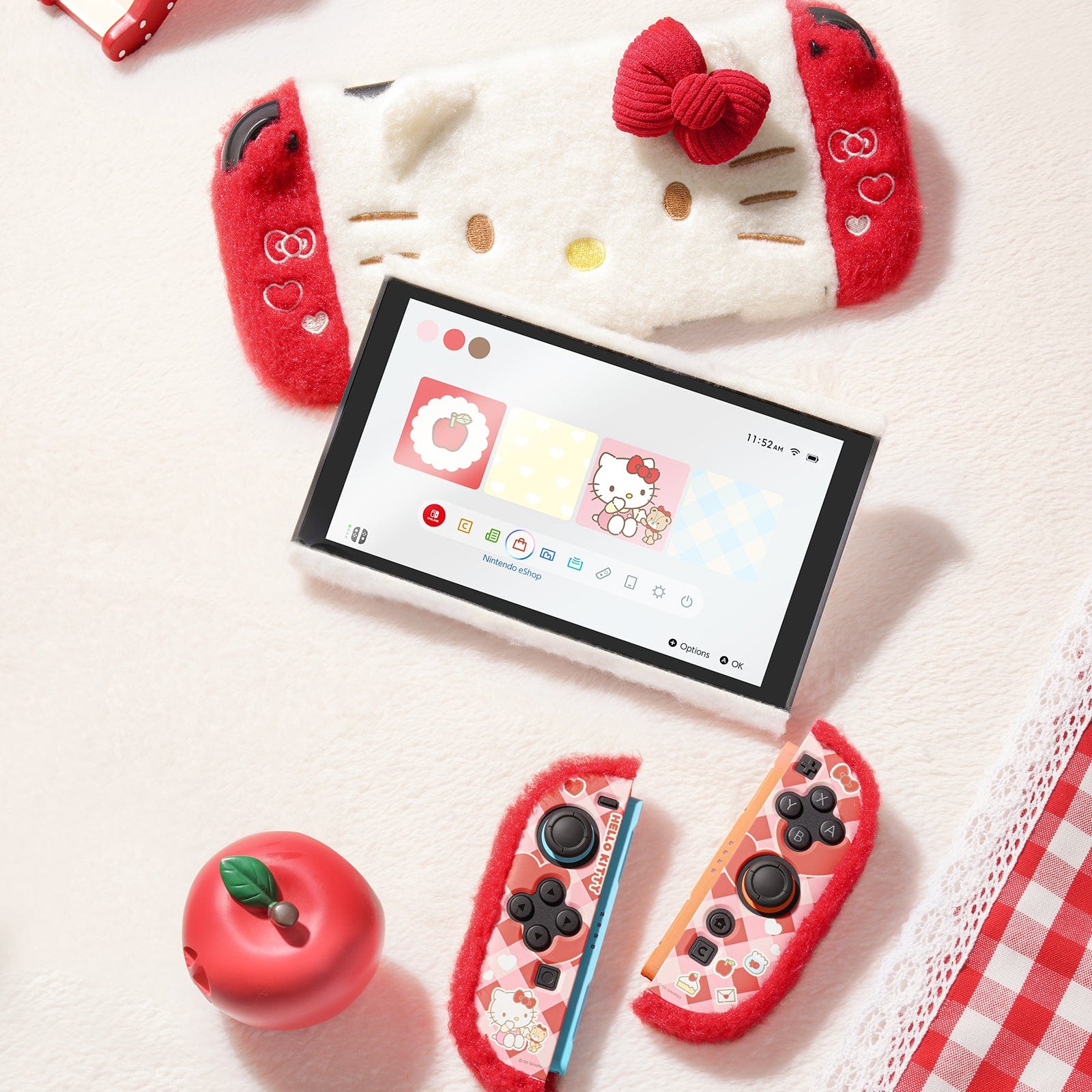 Geekshare x Sanrio Series Plush Protective Case for switch 2