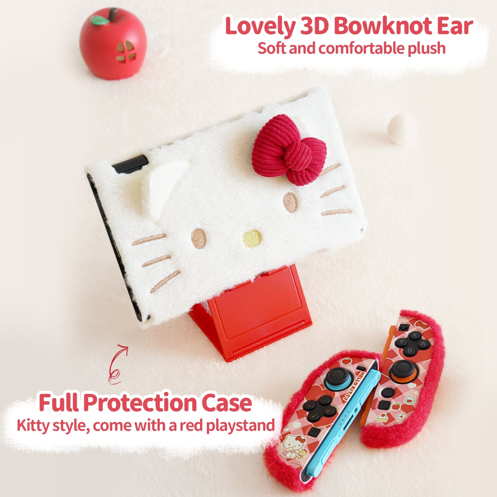 Geekshare x Sanrio Series Plush Protective Case for switch 2