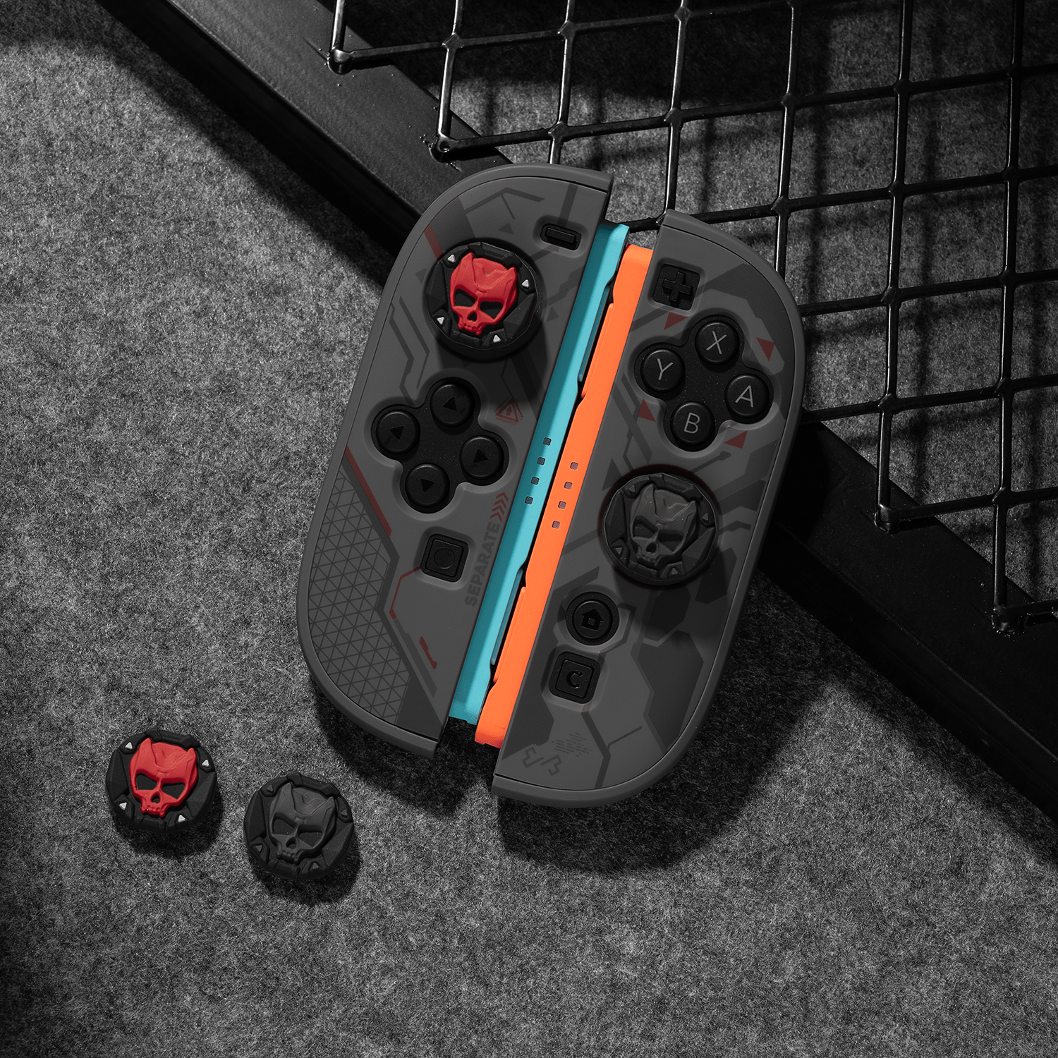 GeekShare Skull Thumb Grip Caps for switch 2