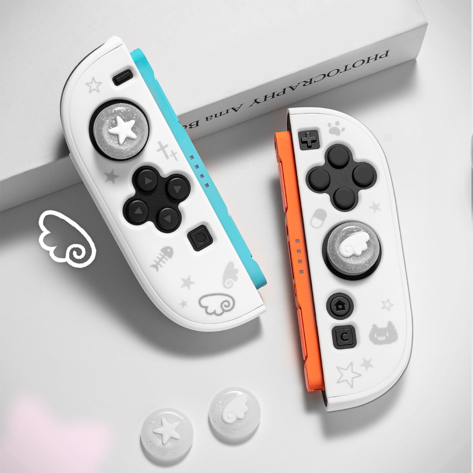 GeekShare Soap Bubble Joystick Cap for Switc 2