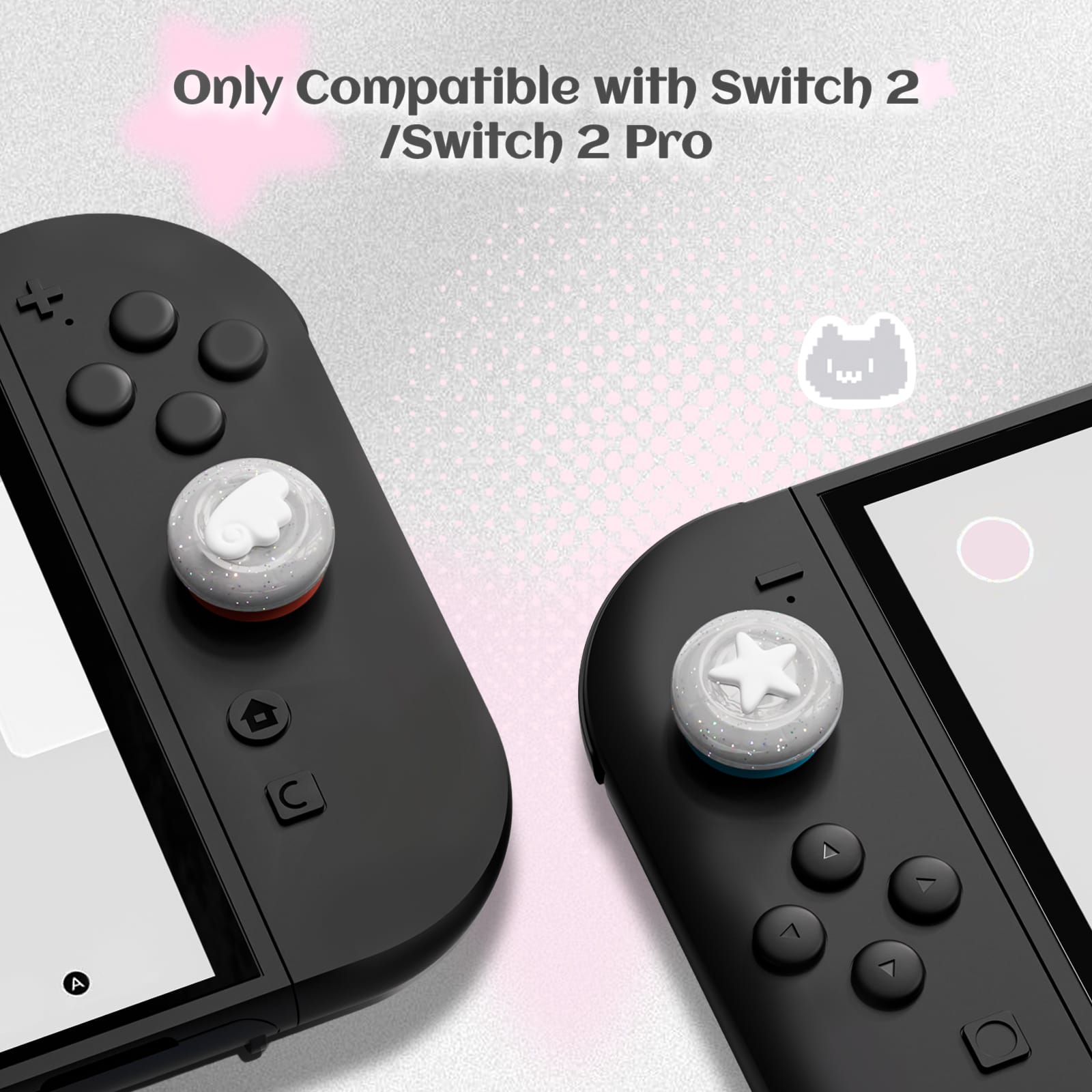 GeekShare Soap Bubble Joystick Cap for Switc 2