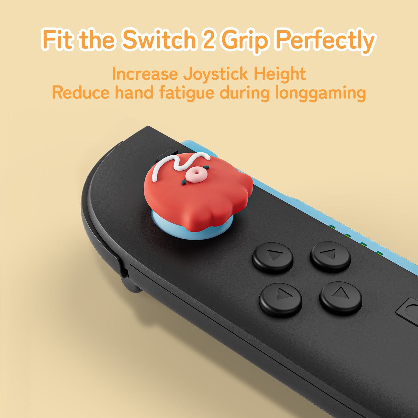 GeekShare Takoyaki Button Caps for Switch 2