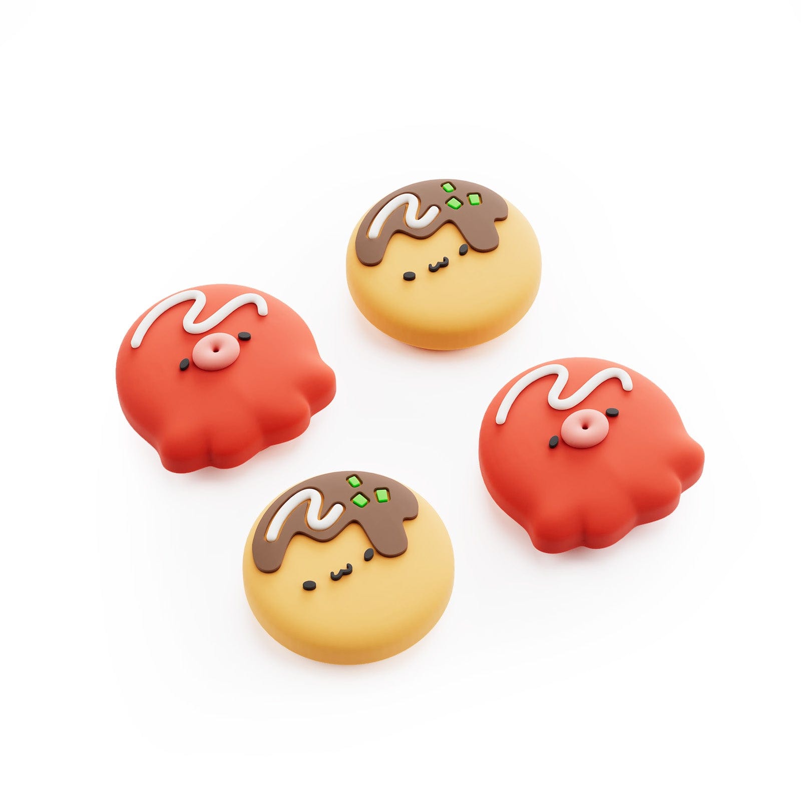 GeekShare Takoyaki Button Caps for Switch 2
