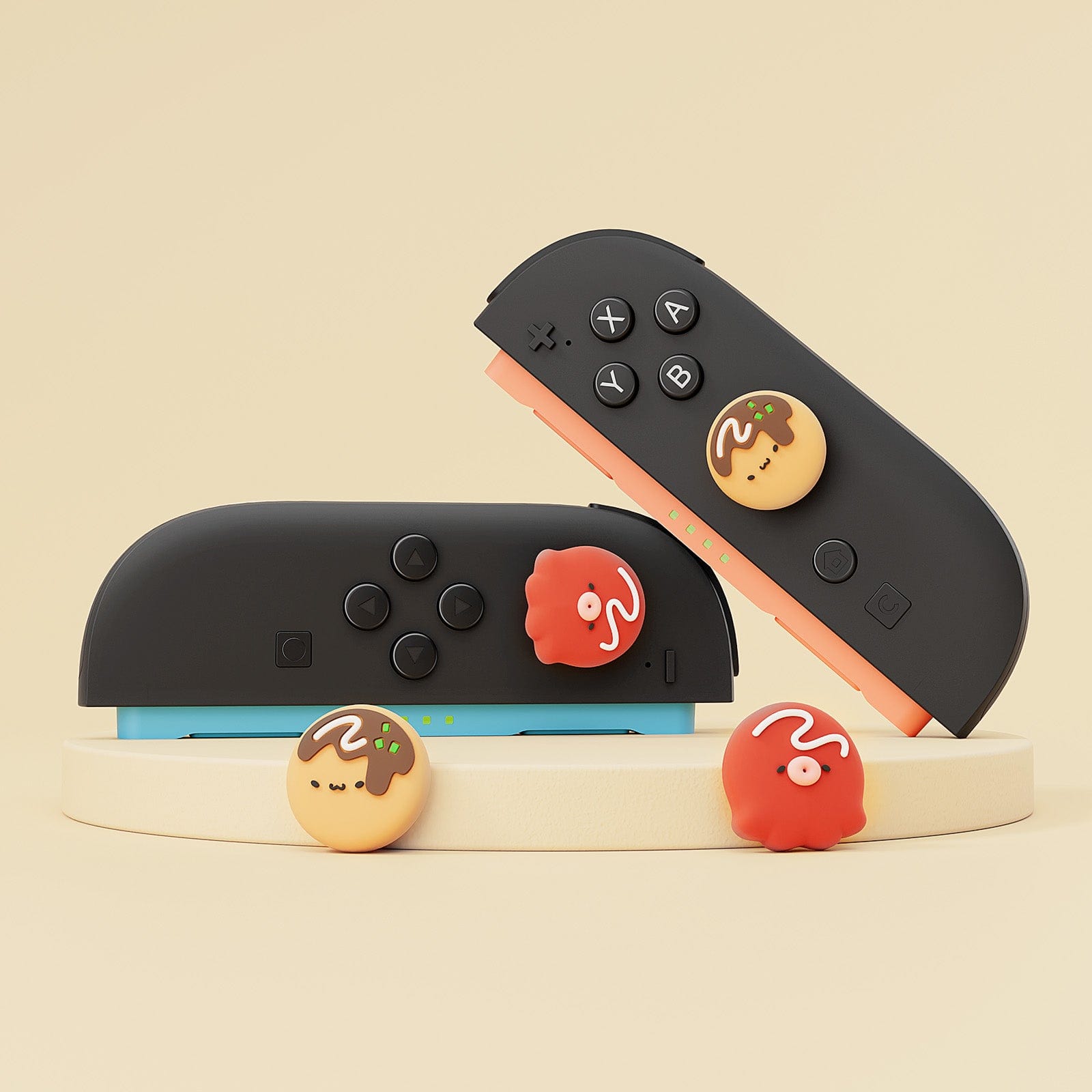 GeekShare Takoyaki Button Caps for Switch 2