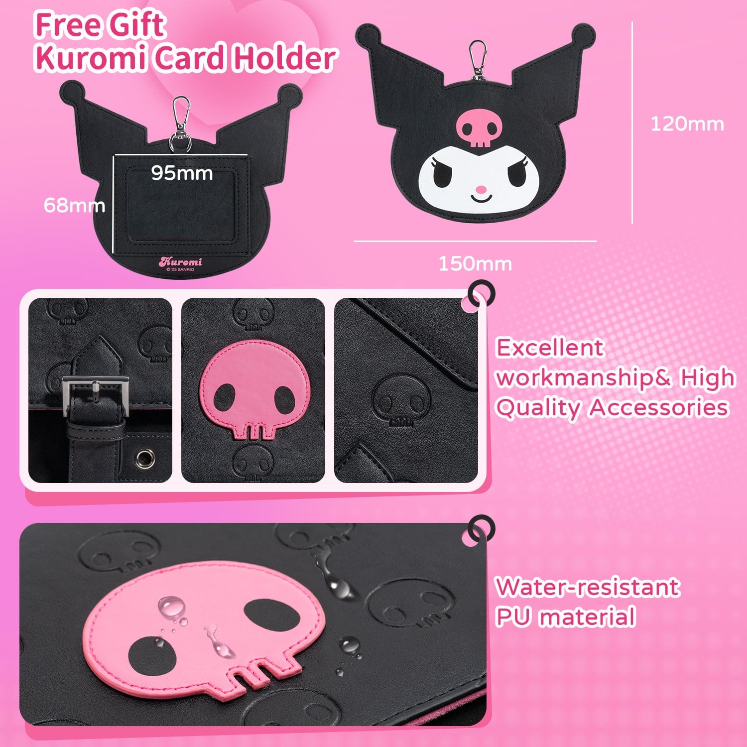 GeekShare x Sanrio Kuromi Backpack