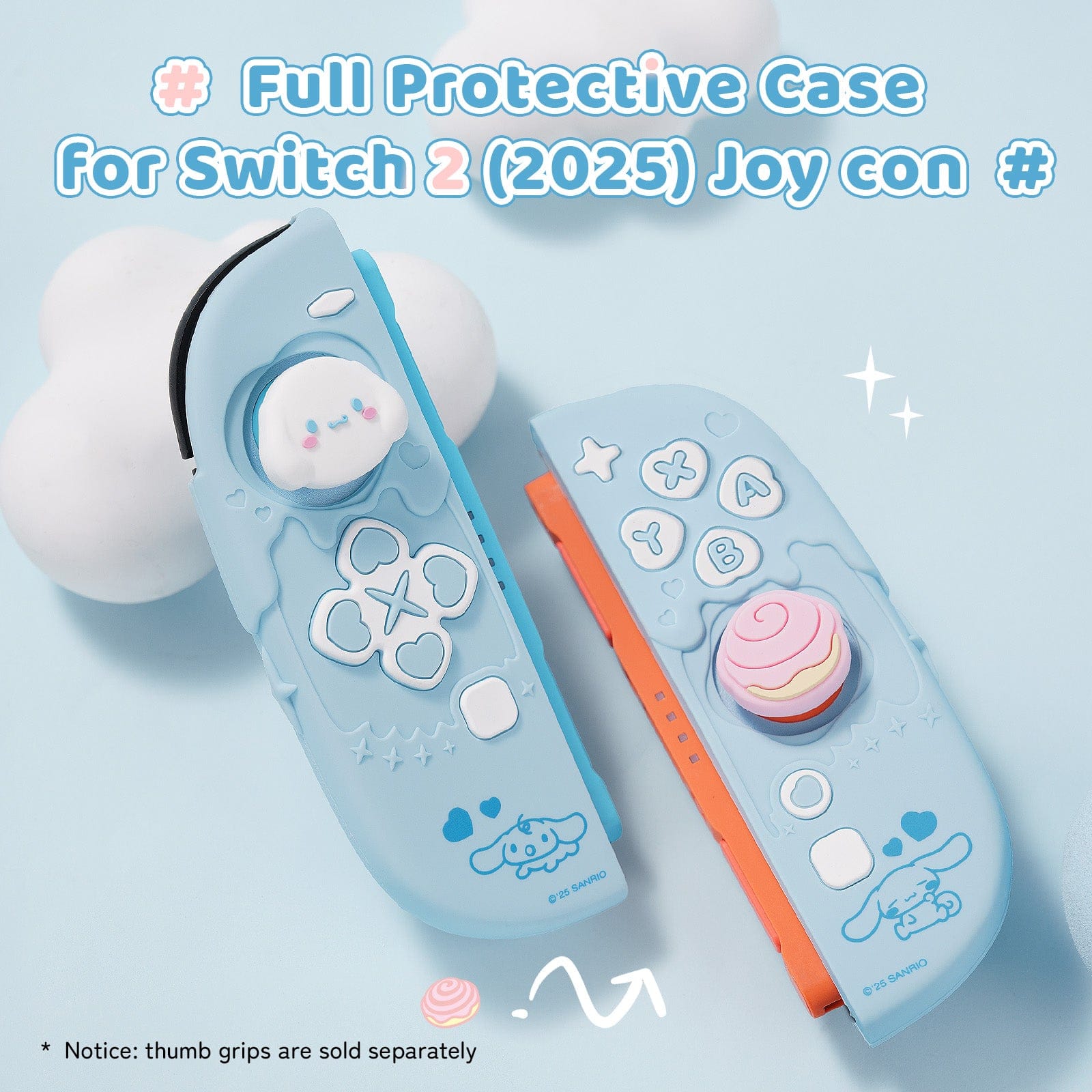 GeekShare x Sanrio  Sweet Ice Cream Silicone Grip Cover for Switch 2