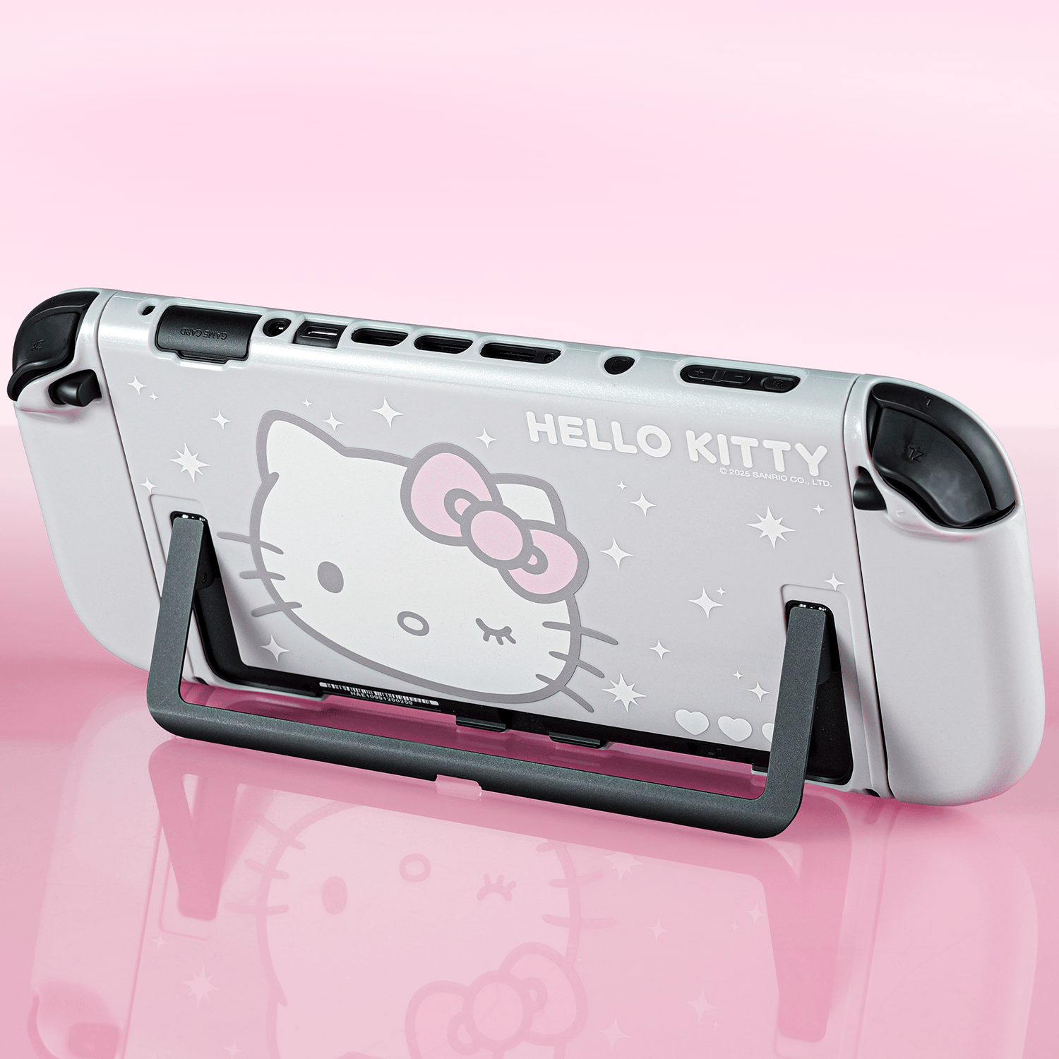 Hello Kitty Sparkling Silver Heart Collection for Switch 2