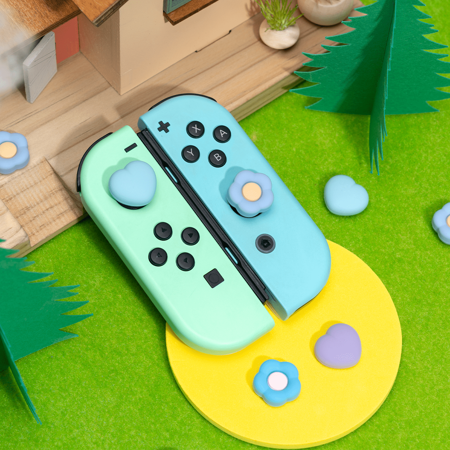 GeekShare Flower-Heart Thumb Grips