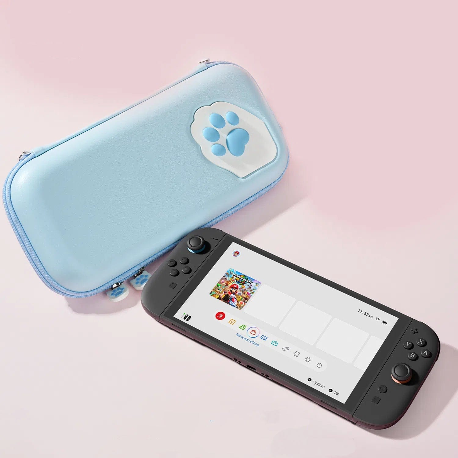 GeekShare Cat Paw Carrying Case for Switch 2