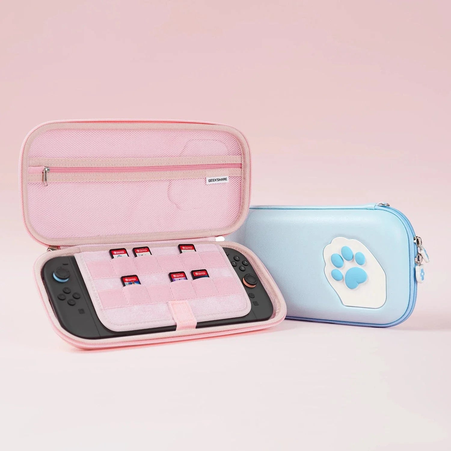 GeekShare Cat Paw Carrying Case for Switch 2