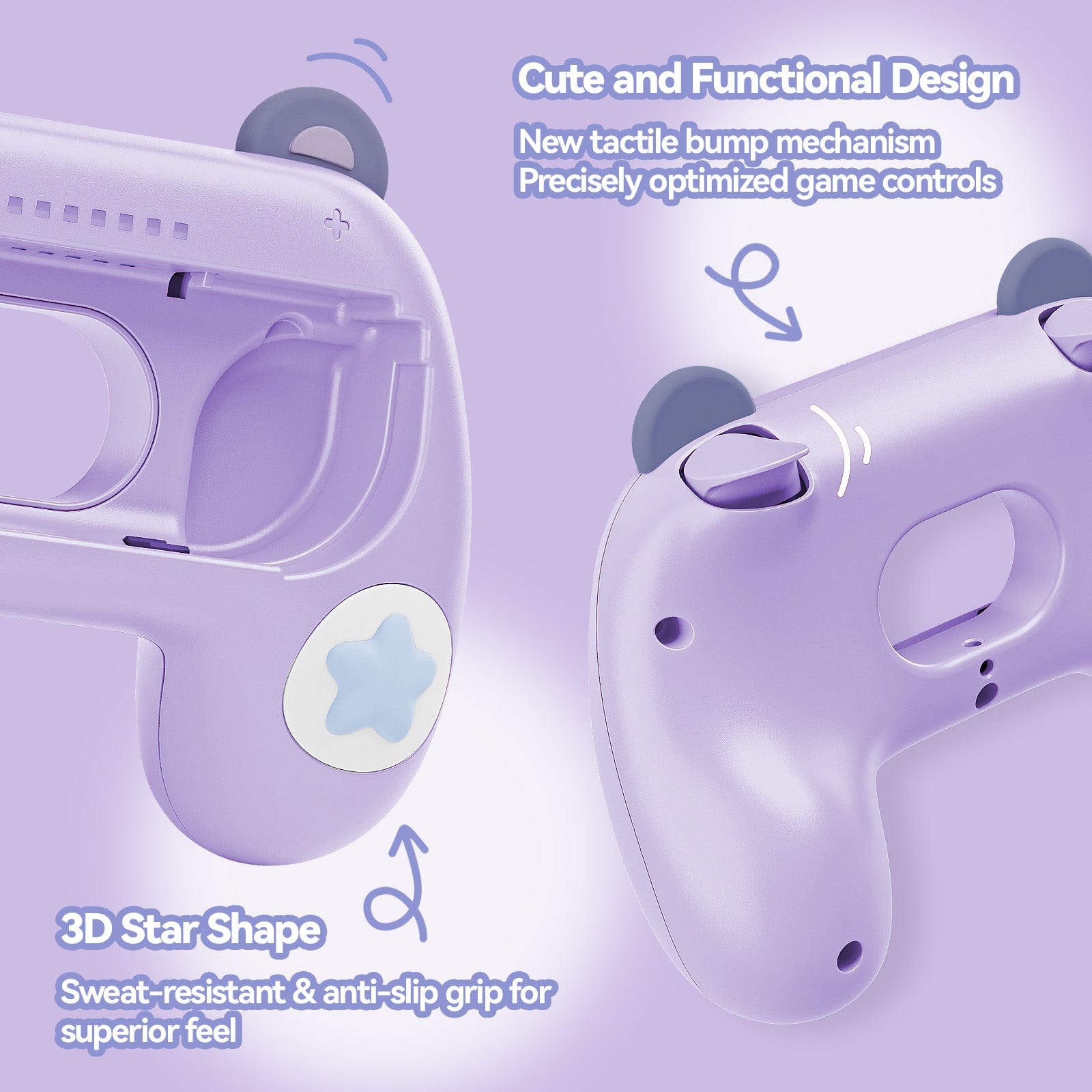 GeekShare x Sanrio  Grips for  Switch/OLED Joy-Con