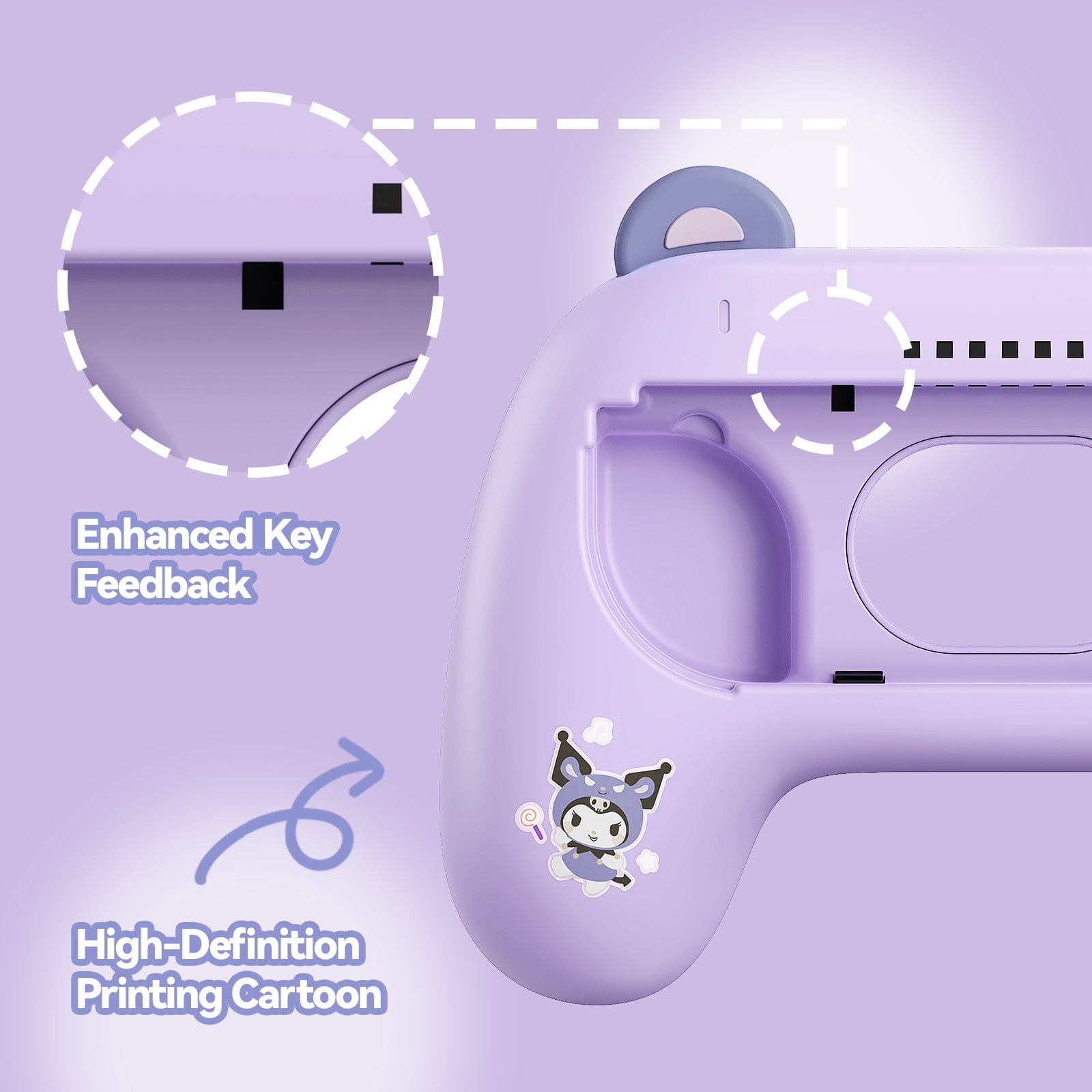 GeekShare x Sanrio  Grips for  Switch/OLED Joy-Con