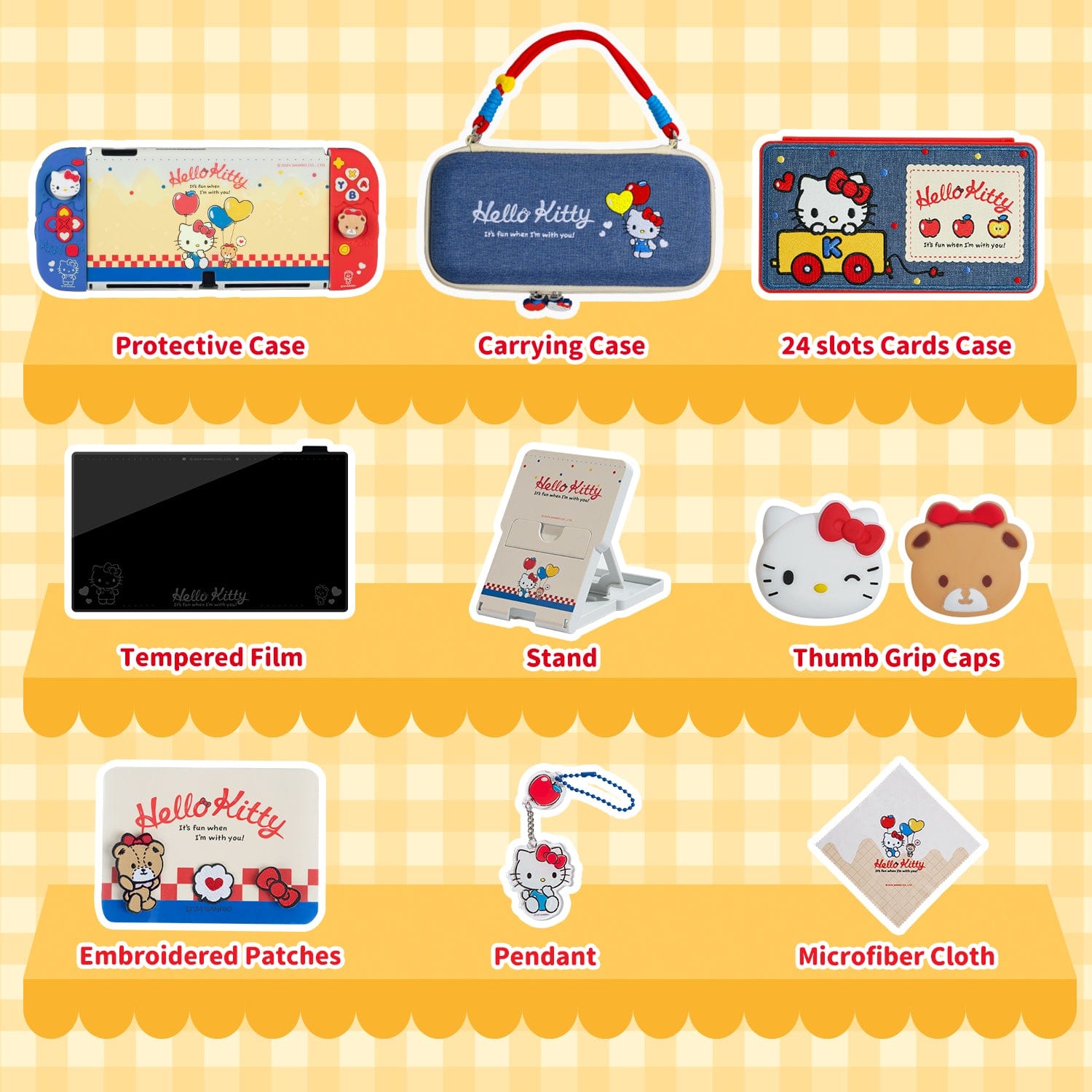 Hello Kitty Gift Box-Switch 2、OLED、Regular Switch