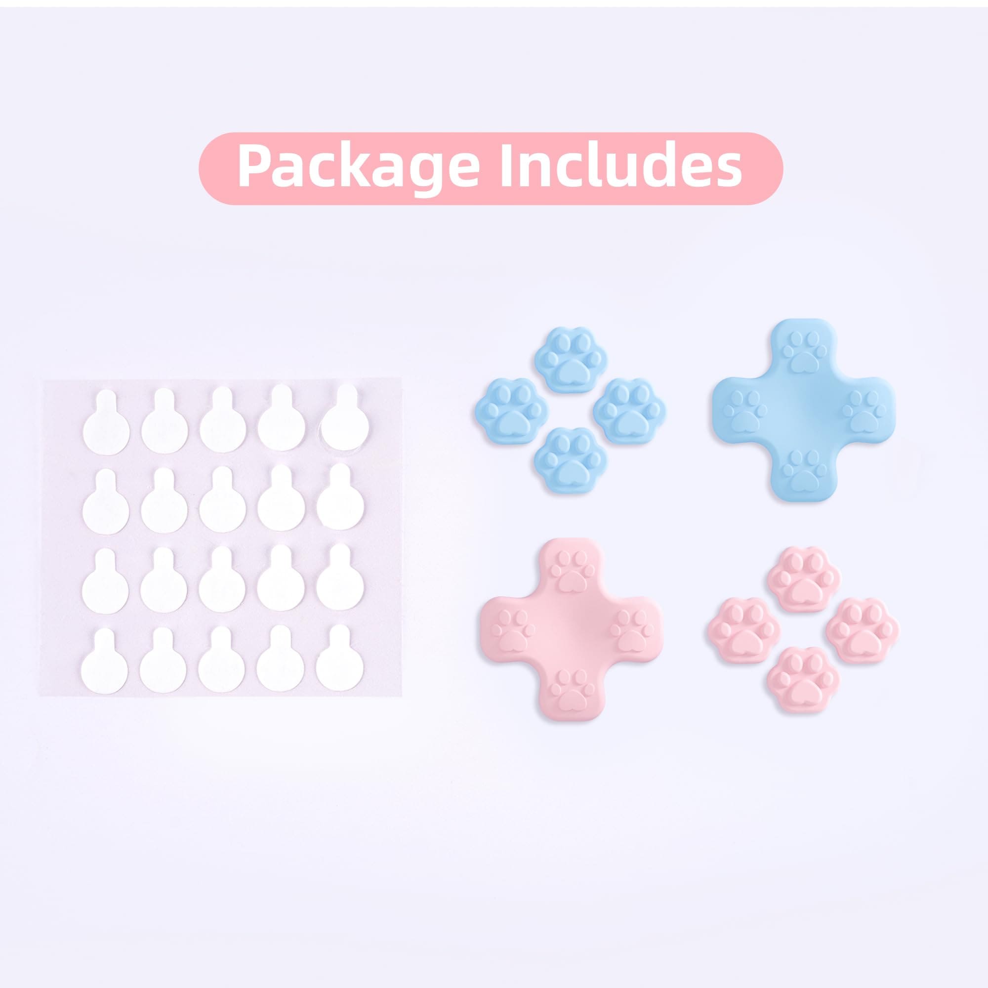 GeekShare Cat Paw Button Caps