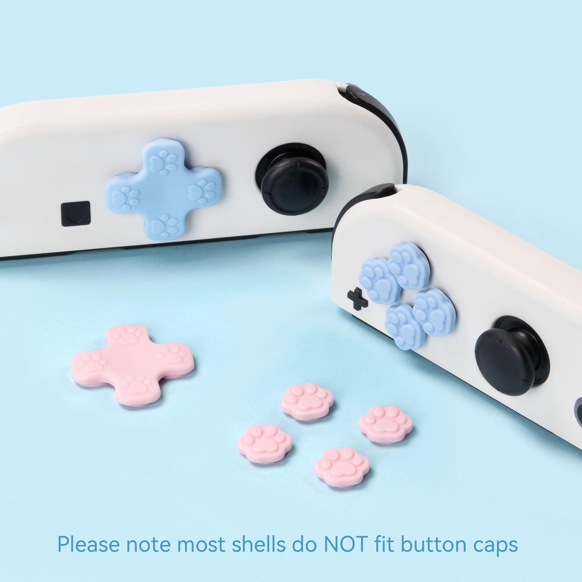 GeekShare Cat Paw Button Caps