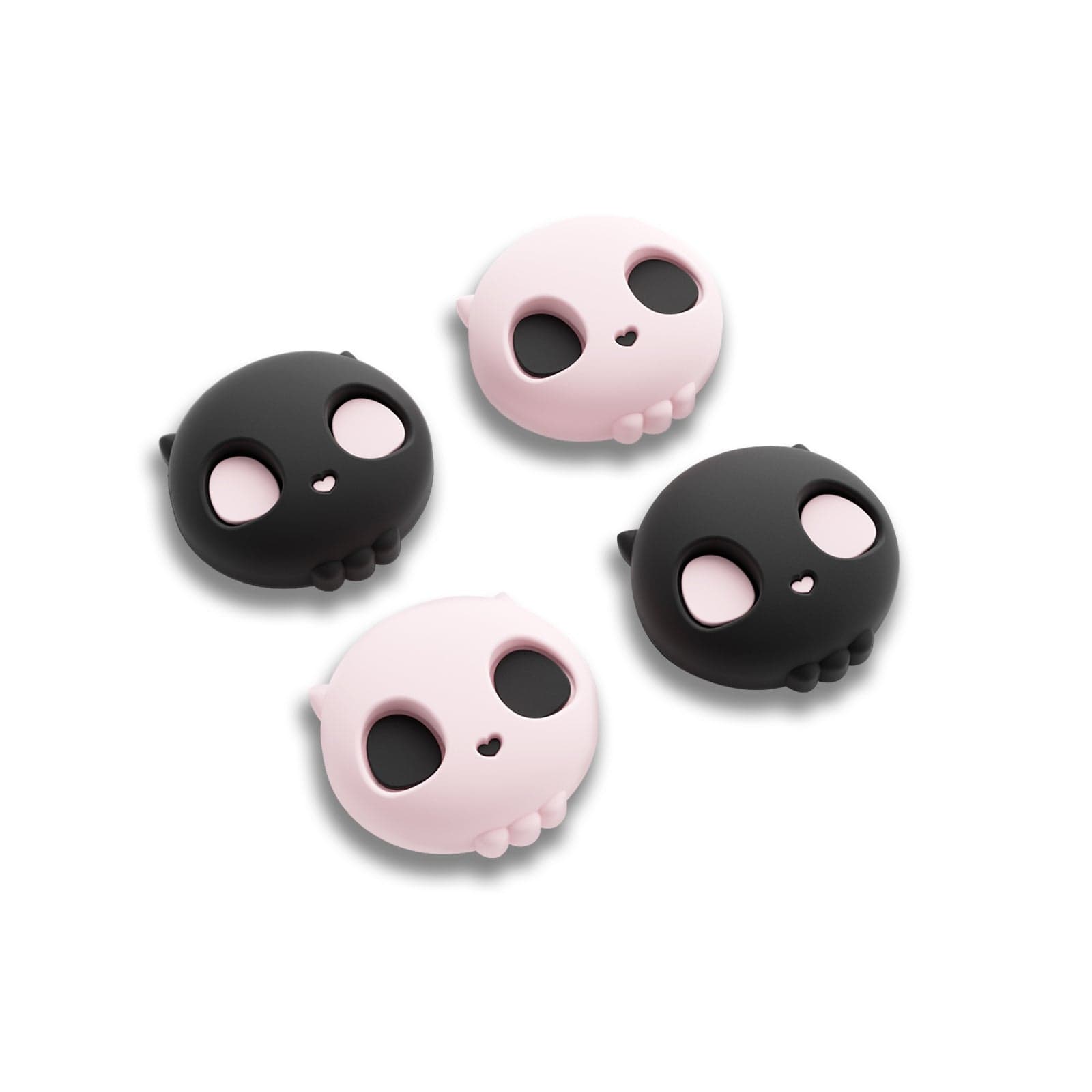 GeekShare Pink Skull Thumb Grips for Switch/PS4/PS5/XBOX/Switch 2