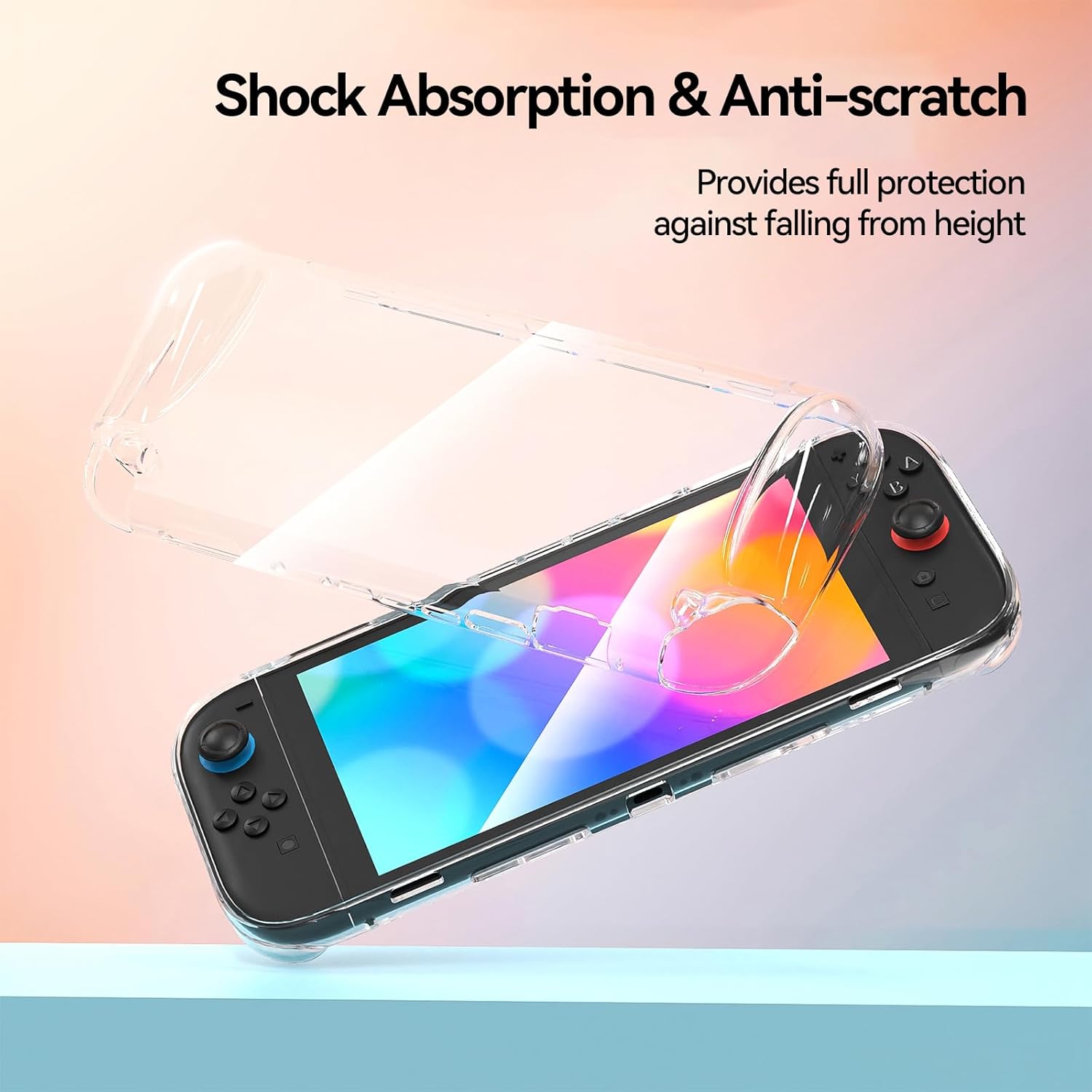 Transparent Protective Case for Switch 2