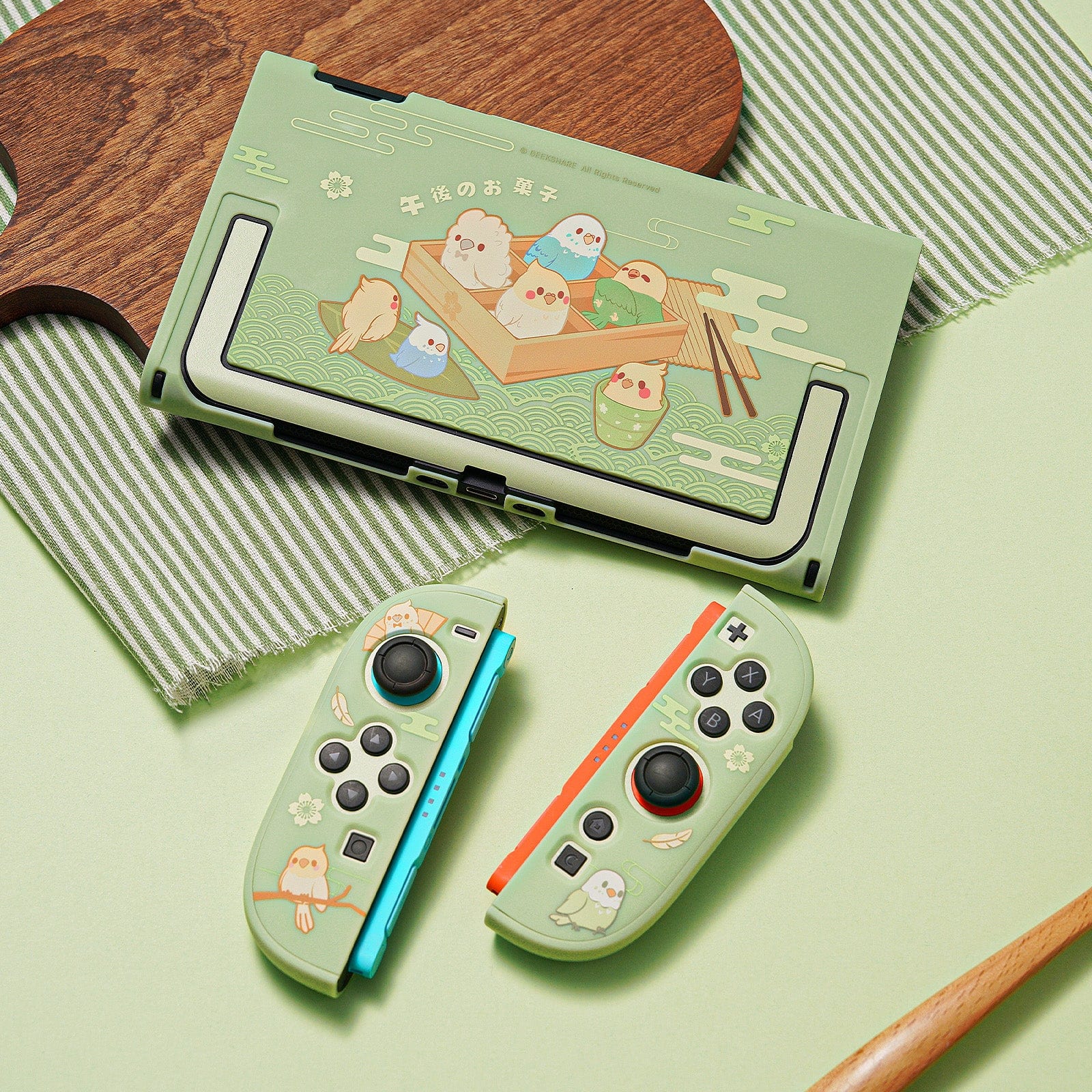 GeekShare Little Parrots Protective Case for Switch 2
