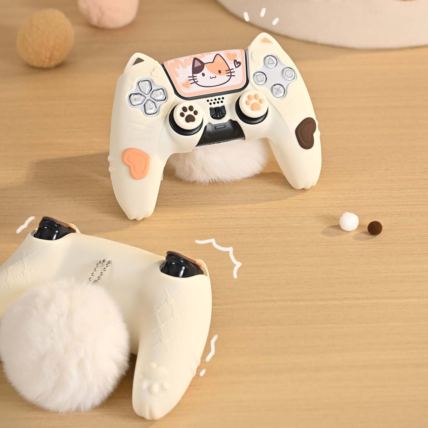 GeekShare Calico Cat Gaming Console Skin for PS5 & Xbox