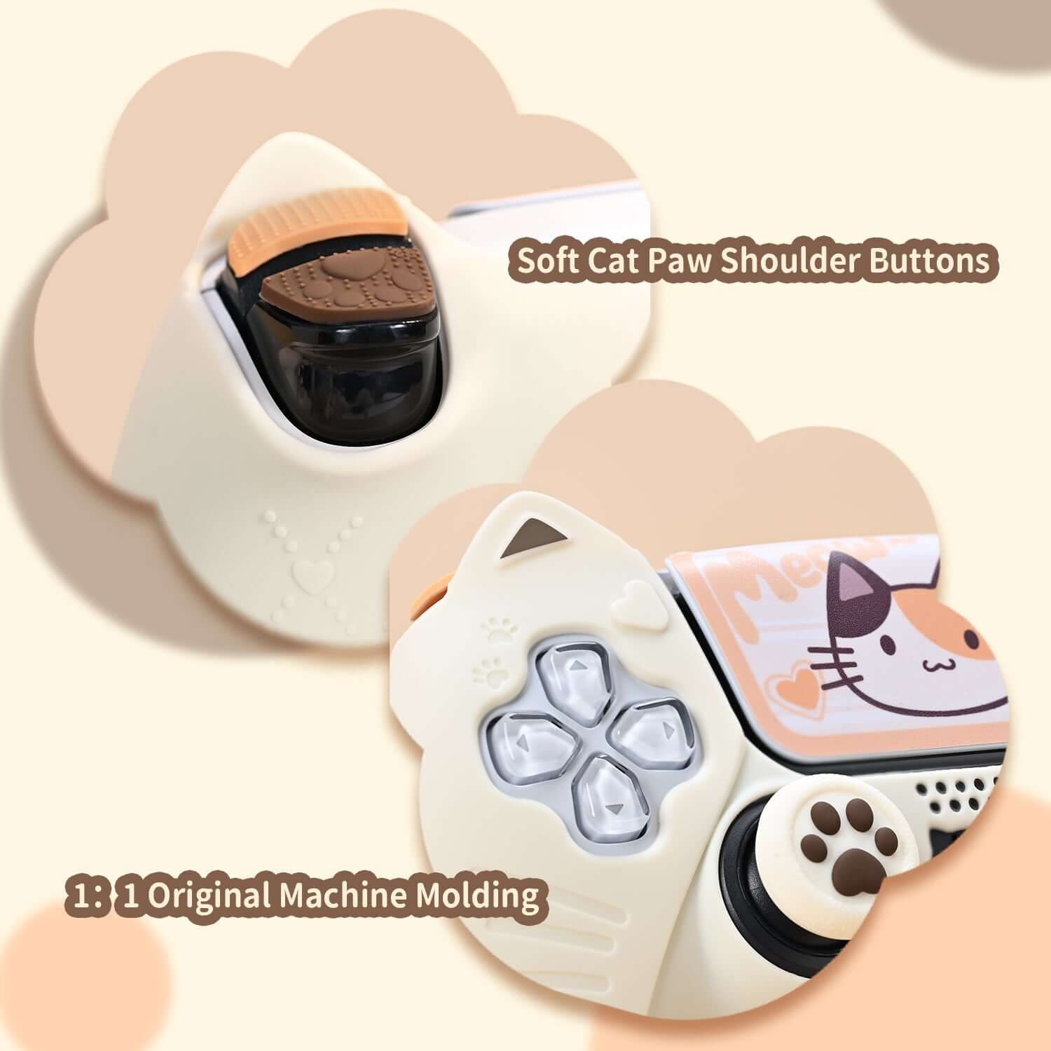 GeekShare Calico Cat Gaming Console Skin for PS5 & Xbox
