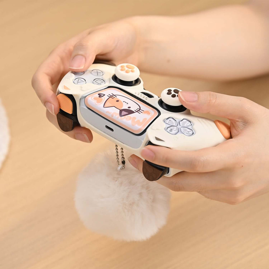 GeekShare Calico Cat Gaming Console Skin for PS5 & Xbox