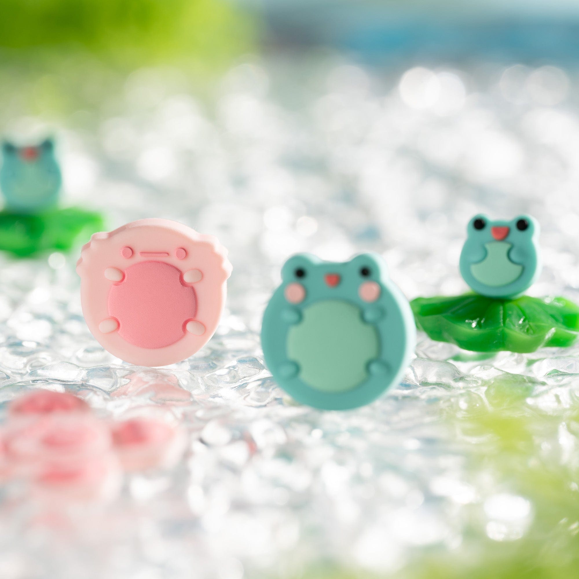 GeekShare Frog Thumb Grip Caps for Switch 2